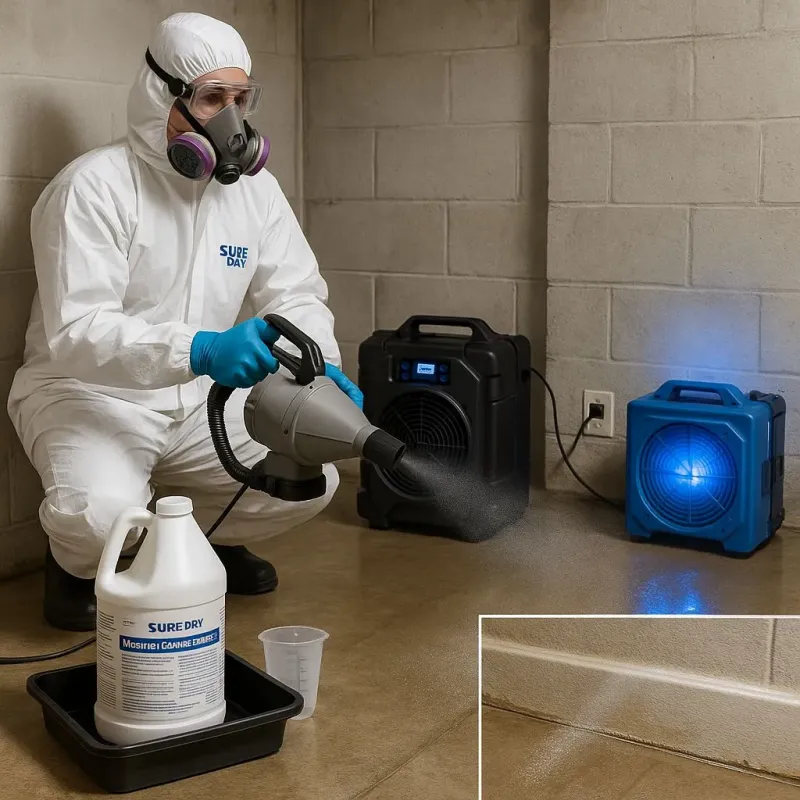 Sanitization and Odor Removal process in Princess Anne, MD