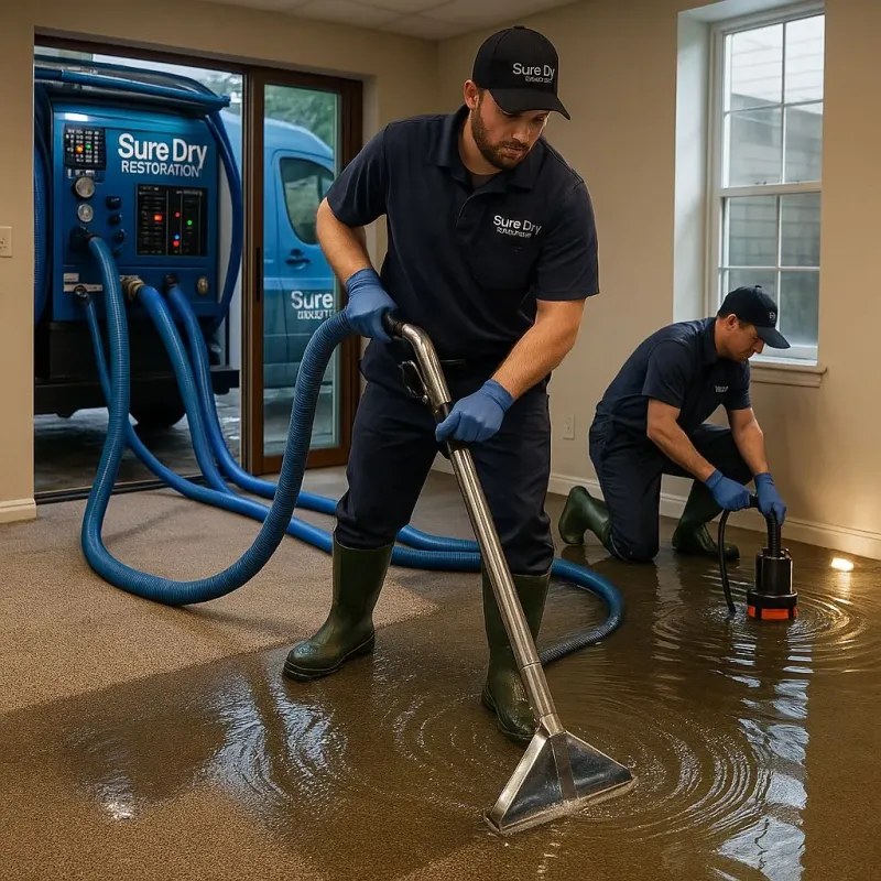 Water Extraction and Removal process in Princess Anne, MD